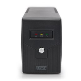 Digitus Zasilacz awaryjny UPS DIGITUS Line-Ineractive LED BASIC, 600VA/360W, 1x12V/7Ah, AVR, 2x Schuko CEE 7/3