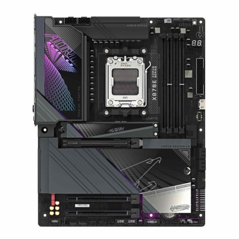 Gigabyte Płyta Gigabyte X870E AORUS MASTER /AMD X870/DDR5/SATA3/M.2/USB4/PCIe5.0/WiFi/BT/AM5/ATX