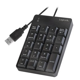 LogiLink Klawiatura USB LogiLink ID0184 numeryczna, 19 klawiszy