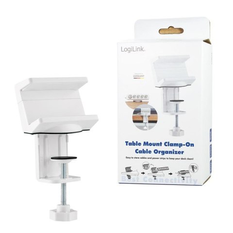 LogiLink Organizer kabli LogiLink KAB0067 montowany do biurka