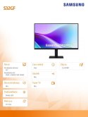 Samsung Monitor 24 cale LS24F320GAUXEN