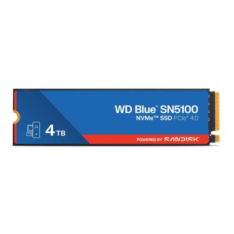 Sandisk Dysk SSD WD Blue SN5100 4TB M.2 2280 PCIe NVMe (6900/6700 MB/s) WDS400T5B0E