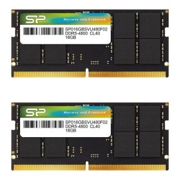 Silicon Power Pamięć SODIMM DDR5 Silicon Power 32GB (2x16GB) 4800MHz CL40 1,1V