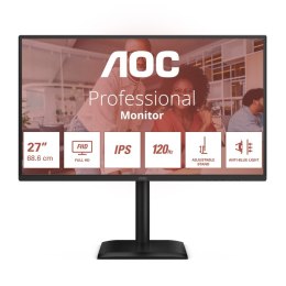 AOC Monitor 27E4U 27 cali IPS 120Hz HDMI DP VGA Pivot