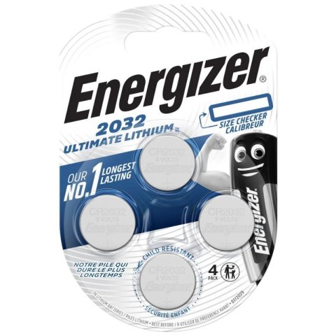 Energizer Bateria litowa mini Energizer Ultimate Lithium CR2032 x4 [N]