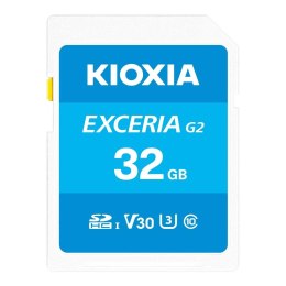 KIOXIA Karta pamięci SDHC KIOXIA EXCERIA G2 32GB UHS-I U3 V30