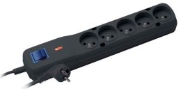 Lestar Listwa zasilająca Lestar LV-530W 5W 3m czarna