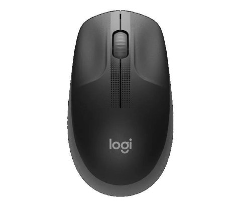 Logitech Mysz bezprzewodowa Logitech M190 optyczna węglowa