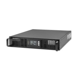 Qoltec Zasilacz awaryjny UPS Qoltec do RACK | 1kVA | 1000W | Power Factor 1.0 | LCD | On-line