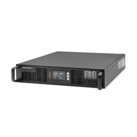 Qoltec Zasilacz awaryjny UPS Qoltec do RACK | 1kVA | 1000W | Power Factor 1.0 | LCD | On-line