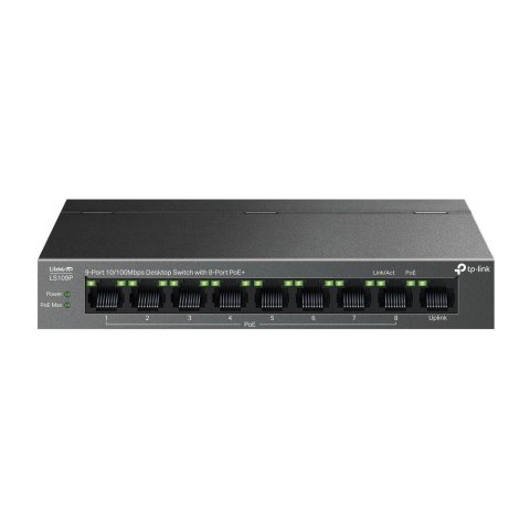 TP-Link Systems Inc. Switch niezarządzalny TP-Link LS109P 9x100 8x PoE+ 63W