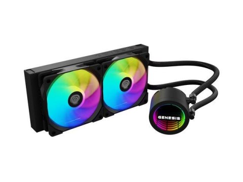 Genesis Chłodzenie wodne Genesis Hydria 240 ARGB czarne