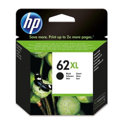 HP Tusz HP 62XL Black