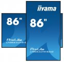 IIYAMA Monitor 86 cali LH8664UHS-B2AG,24/7,IPS,ANDROID.11,4K,3xHDMI,RJ45, 2xUSB,WiFi