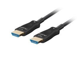 LANBERG Kabel HDMI Lanberg M/M v2.1 10m 8K czarny optyczny AOC