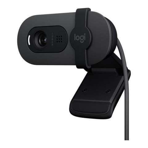 Logitech Kamera internetowa Logitech Brio 100 USB Full HD z mikrofonem grafitowa