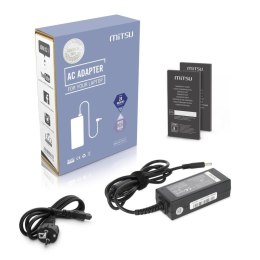 Mitsu Zasilacz sieciowy Mitsu 19.5V 2.31A (4.5x3.0 pin) 45W do notebooka Dell