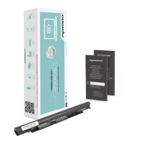 Movano Bateria Movano do notebooka HP JC03, JC04, 240 245 250 255 258 G6 (14.4V-14.8V) (2200 mAh)