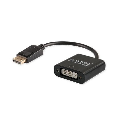 Savio Kabel adapter Savio CL-90/B DisplayPort M - VGA F worek