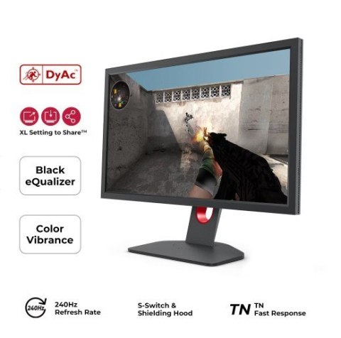 ZOWIE Monitor gamingowy BENQ XL2746K LED 1ms/240Hz/FullHD