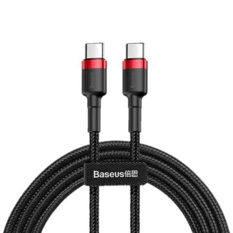 Baseus Kabel przewód USB-C PD 2.0 2m Baseus Cafule CATKLF-H91 Quick Charge 3.0 3A z obsługą szybkiego ładowania 60W