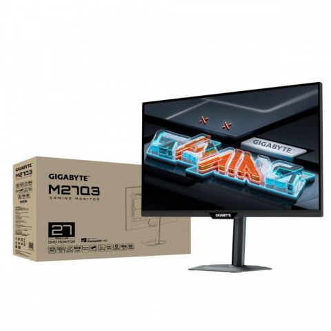 Gigabyte Monitor 27 cali M27Q3 GAMING QHD IPS 300Hz DP HDMI