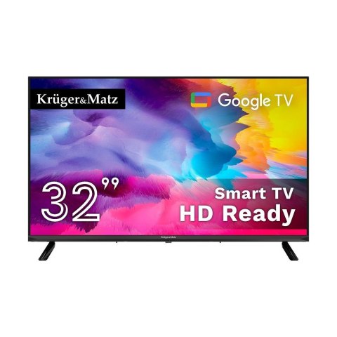 Kruger&Matz Telewizor Kruger&Matz 32" HD GoogleTV DVB-T2/S2 H.265 HEVC