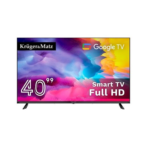 Kruger&Matz Telewizor Kruger&Matz 40" FHD Google TV, DVB-T2/S2/T/C H.265 HEVC