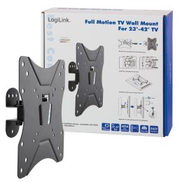 LogiLink Uchwyt ścienny LogiLink do telewizora LCD/LED nachylenie +/-7.5° VESA 200x200, 23-42