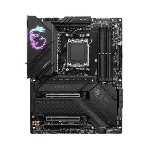 MSI Płyta MSI MPG X670E CARBON WIFI /AMD X670/DDR5/SATA3/M.2/USB3.2/WiFi/BT/PCIe5.0/AM5/ATX