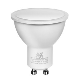 Maclean Żarówka LED Maclean MCE437 WW GU10 7W ciepła biała