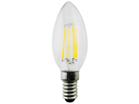 Maclean Żarówka filamentowa LED E14 Maclean MCE286 WW 6W 230V ciepła biała 3000K 806lm retro edison