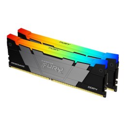Kingston Pamięć DDR4 Kingston Fury Renegade RGB 16GB (2x8GB) 3600MHz CL16 1,35V czarna