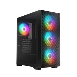 Logic Concept Obudowa LOGIC DART PRO ARGB MIDI USB 3.0 x 2 USB-C x 1 czarna