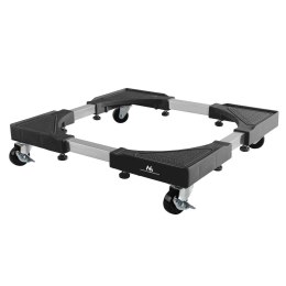 Maclean Podstawa pod pralkę ruchoma Maclean MC-118 B, blokada kółek, szer. 500-700mm, uniwersalna, do 200kg