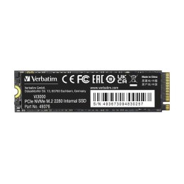 Verbatim Dysk SSD Verbatim Vi3000 512GB M.2 2280 PCIe Gen3 NVME (3300/2500 MB/s)