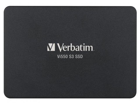 Verbatim Dysk SSD wewnętrzny Verbatim Vi550 S3 256GB 2.5" SATA III czarny