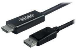 Unitek Kabel przejściówka Unitek Y-5118CA Displayport to HDMI 1,8m