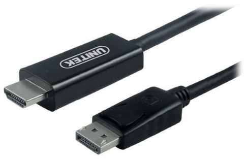 Unitek Kabel przejściówka Unitek Y-5118CA Displayport to HDMI 1,8m