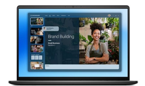 Dell Laptop Dell 16 DC16250 W11P C5 120U/8GB/512GB/16.0 FHD+/Int/FgrPr/WLAN + BT/Backlit Kb/3 Cell/3YPS Carbon Black