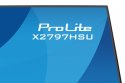 IIYAMA Monitor ProLite 27 cali X2797HSU-B1 IPS,FHD,HDMI,DP,120Hz,350CD,2xUSBv3.2, 2xUSB-C, GW 5lat
