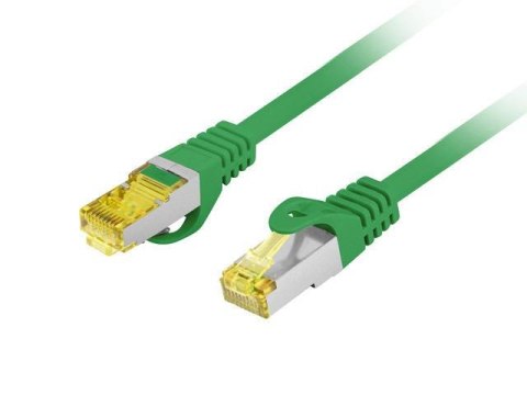 LANBERG Patchcord Lanberg S/FTP kat.6A 20m LSZH CU fluke passed zielony