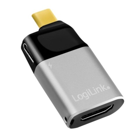 LogiLink Adapter LogiLink CUA0203 USB-C 3.2 Gen2 - HDMI, USB-C (F), 4K, PD