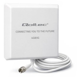 Qoltec Antena 4G 5G LTE Qoltec 9dBi | kierunkowa | zewnętrzna | SMA | wodoodporna | 3m