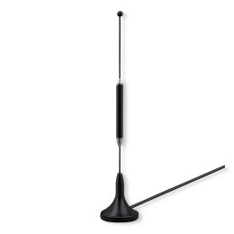 Qoltec Antena 4G LTE Qoltec z podstawą magnetyczną | 5dBi | dookólna | wewnętrzna | 600-2700 MHz | SMA | 3m