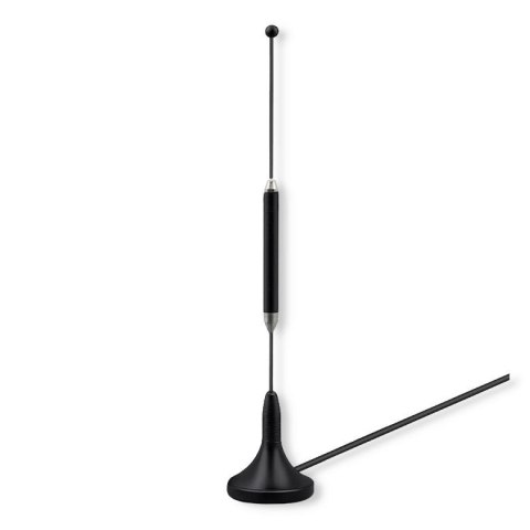 Qoltec Antena 4G LTE Qoltec z podstawą magnetyczną | 5dBi | dookólna | wewnętrzna | 600-2700 MHz | SMA | 3m