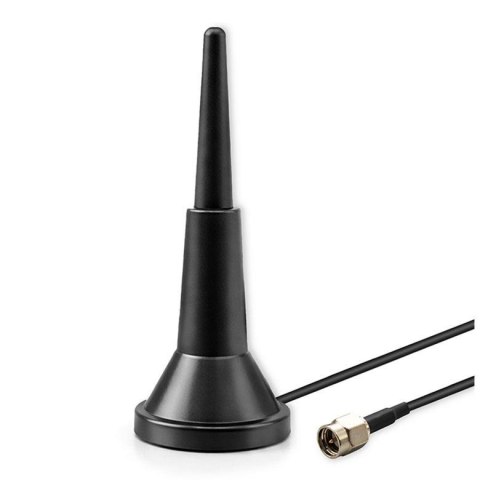 Qoltec Antena 4G LTE Qoltec z podstawą magnetyczną | 5dBi | wewnętrzna | dookólna | 600-2700 MHz | SMA | 3m