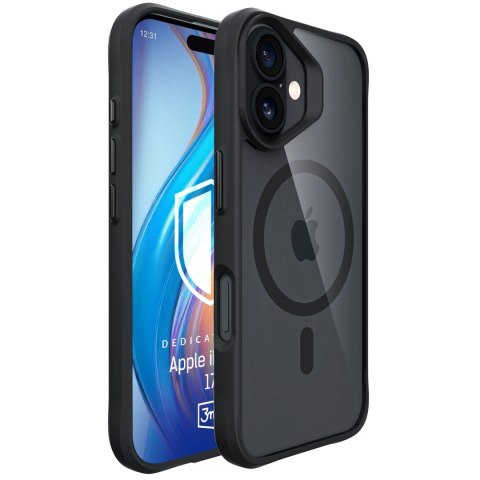 3mk Protection Etui na telefon z MagSafe do Apple iPhone 17 - 3mk Satin Armor MagCase