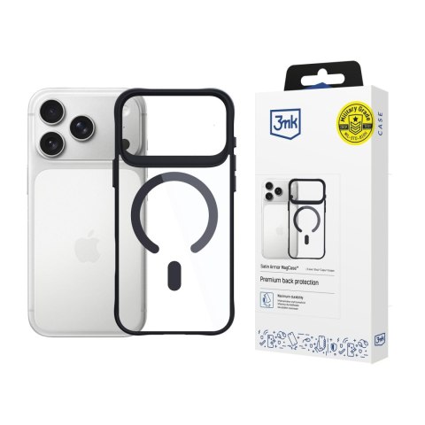3mk Protection Etui na telefon z MagSafe do Apple iPhone 17 Pro - 3mk Satin Armor MagCase