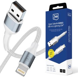 3mk Protection Kabel USB 3mk Hyper Cable N-SERIES USB-A to Lightning 12W 5V/2,4A 2m